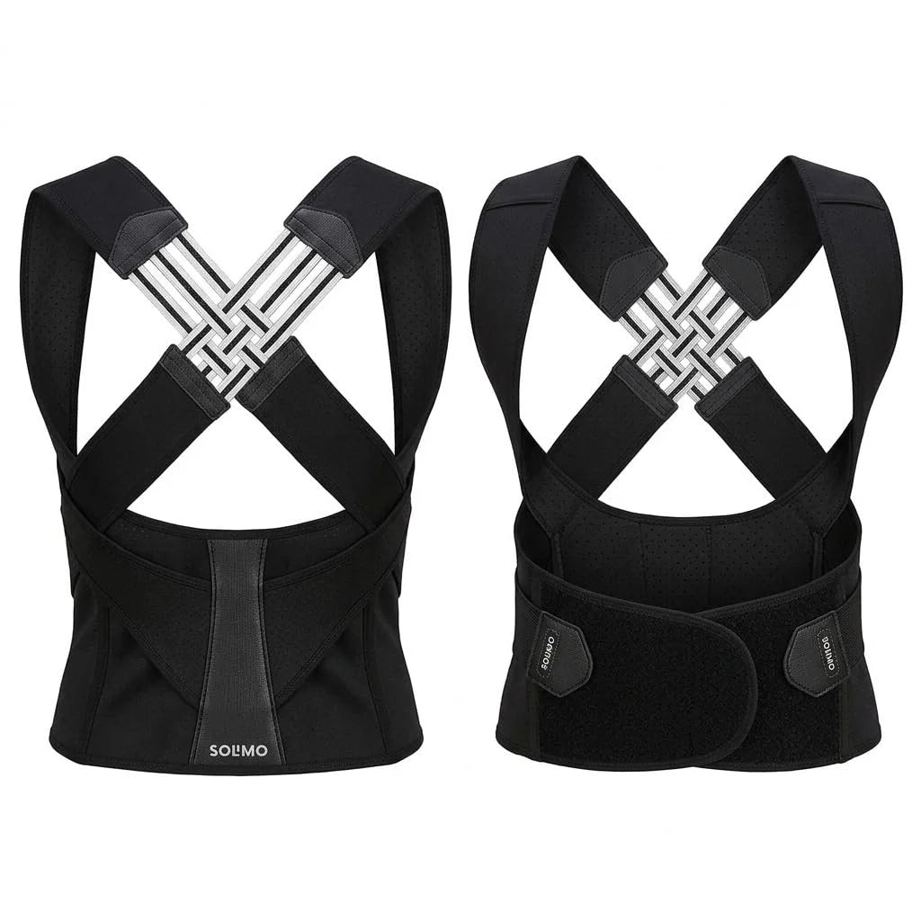 🧍‍♂️ Premium Posture Support Belt | Soft, Adjustable, and Easy to Use 🧍