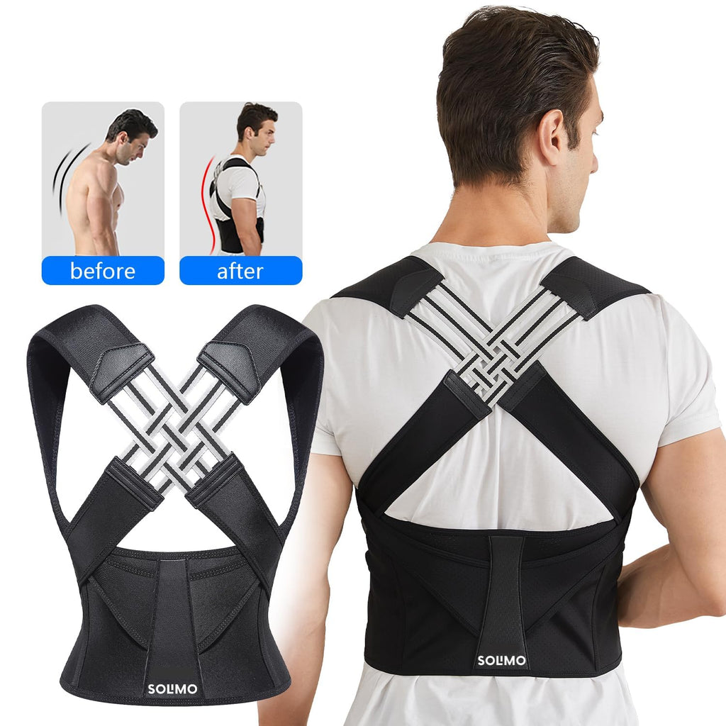 🧍‍♂️ Premium Posture Support Belt | Soft, Adjustable, and Easy to Use 🧍